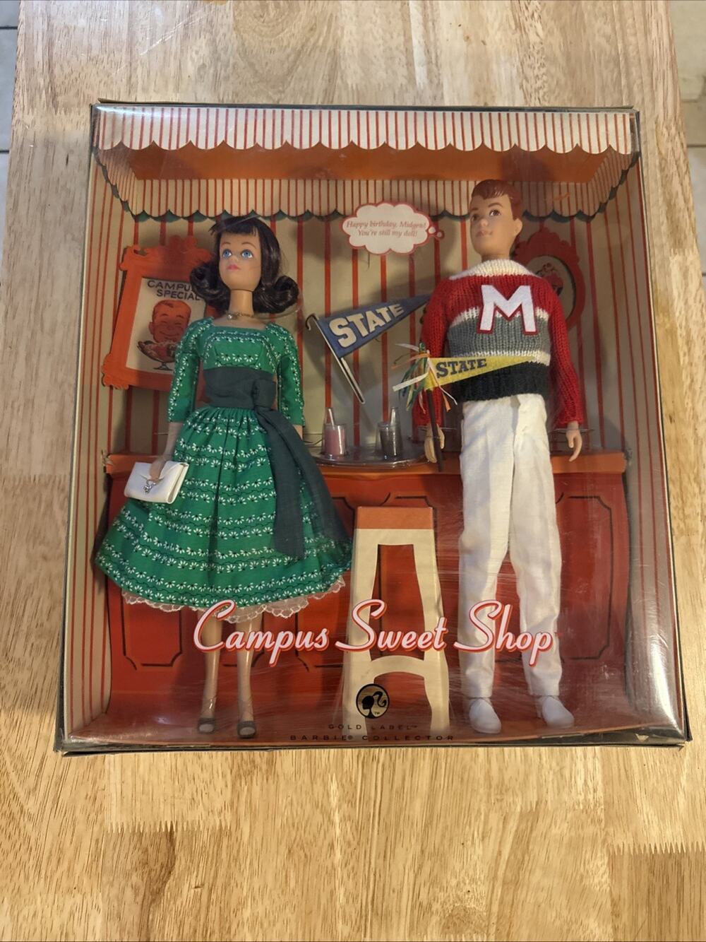 Mattel Allan & Midge Campus Sweet Shop Doll Playset - L9650